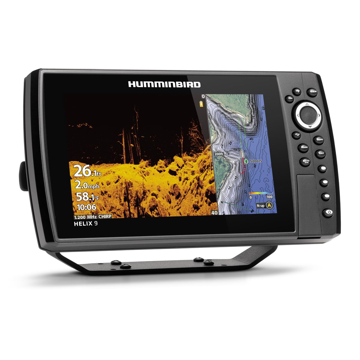Amazon.co.jp: Humminbird 411380-1 Helix 9 Chirp MEGA SI+ GPS
